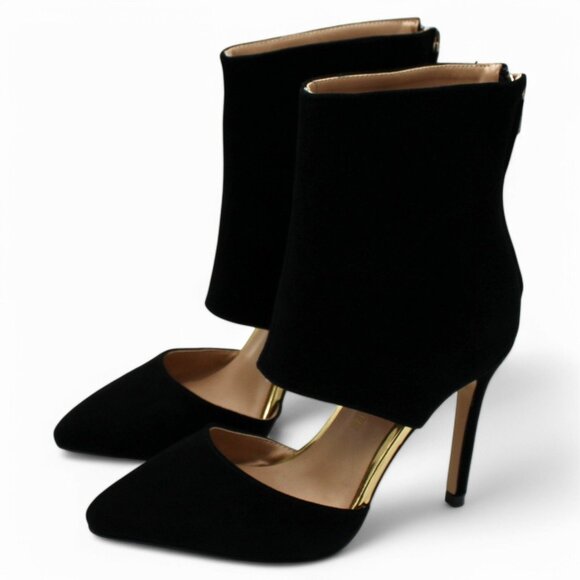 Things II Come Women S Jelyn Luxurious Dressy Shooties - Striking Elegance in Bl - Picture 5 of 8